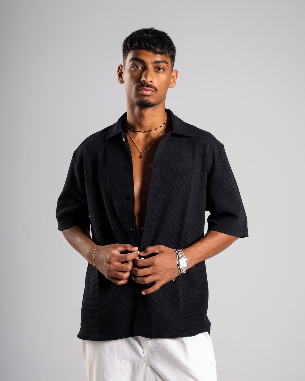 Shadow Waffle Shirt