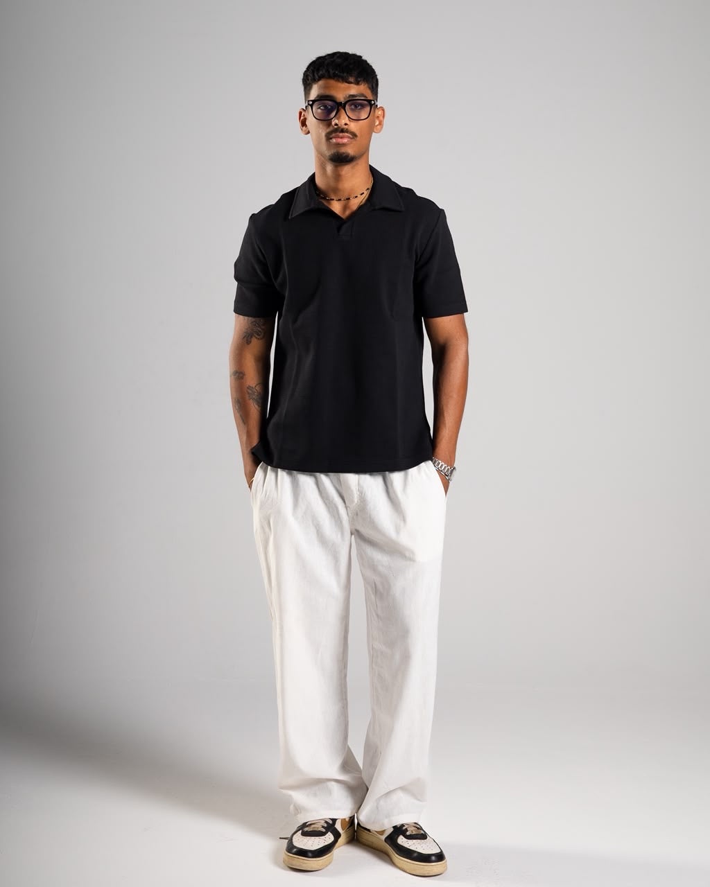 Everyday Black Polo