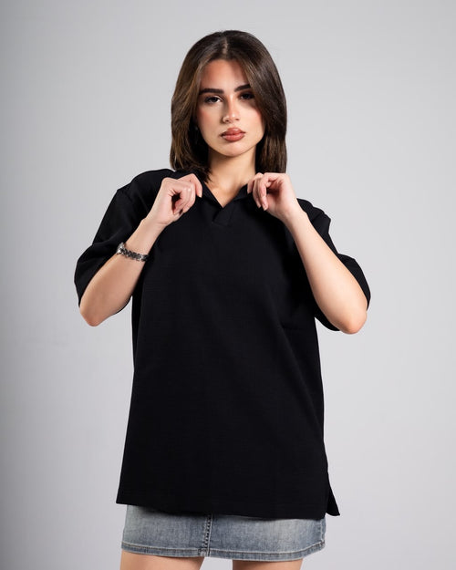 Everyday Black Polo