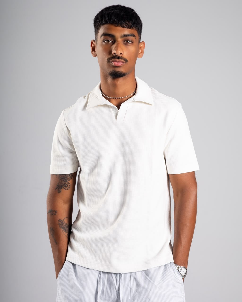 Everyday White Polo